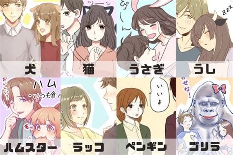 女の子/性格と行先 .